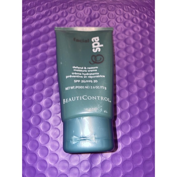 BeautiControl Facial Spa Defend & Restore Moisture Creme SPF 20 2.6oz NOS‎ - Picture 1 of 3